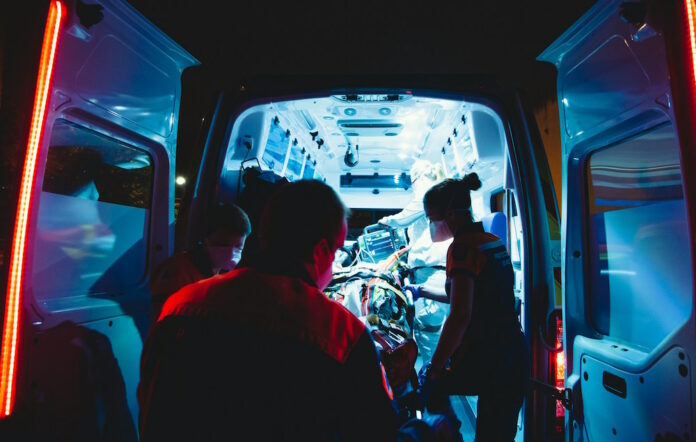 Ambulanssi sisältä