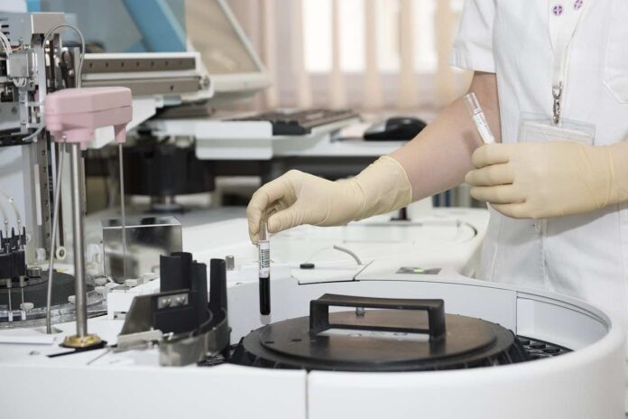 Verikoe laboratorio